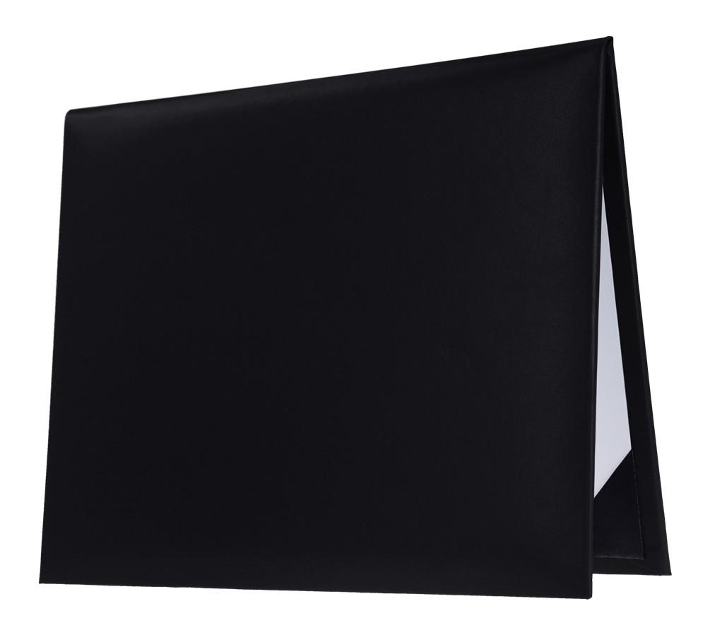 Black Graduation Diploma Cover - College & High School Diploma Covers - Graduation Diploma Covers