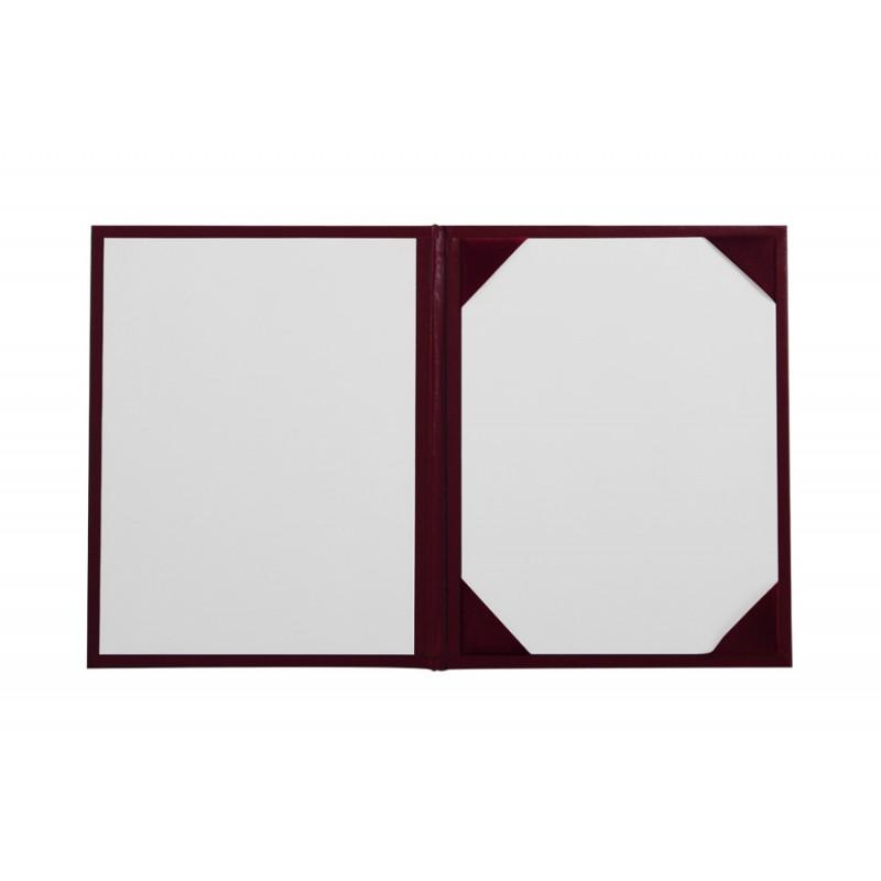 Maroon Imprinted Diploma Cover - High School Diploma Covers - Graduation Diploma Covers
