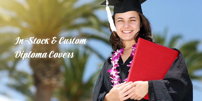 Custom Graduation Diploma Covers - Custom Diploma Cover with Logo