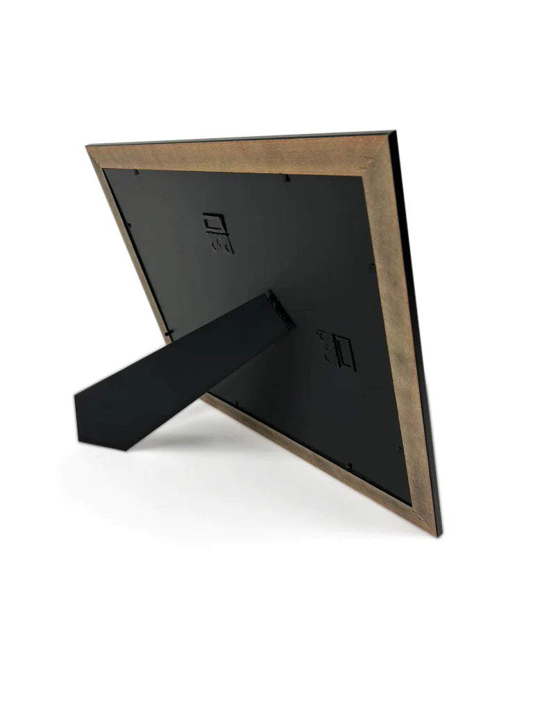 Diploma Frame with Tassel Holder in Real Wood Glossy Cherry with Gold Trim