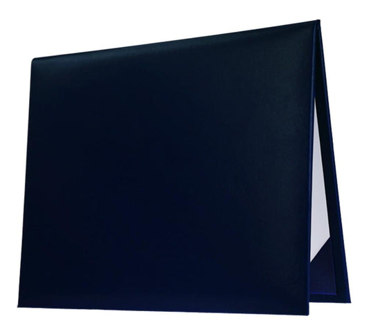 Navy Blue Diploma Cover - College & High School Diploma Covers - Graduation Diploma Covers