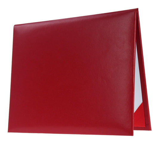 Red Graduation Diploma Cover - High School Diploma Covers - Graduation Diploma Covers