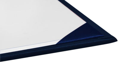 Navy Blue Imprinted Diploma Cover - High School Diploma Covers - Graduation Diploma Covers